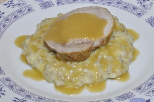 Budějická vepřová pečeně s nastavovanou kaší – Snadné Česko recept, zvládnete za 45 - 60 minut